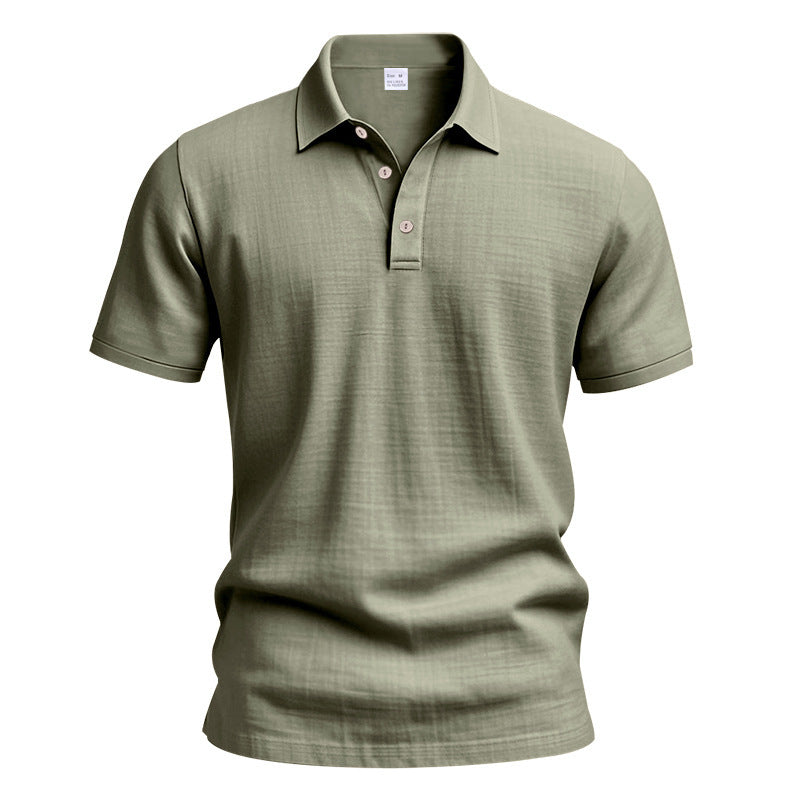 Thin Mens Knit Polo