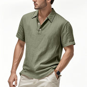 Thin Mens Knit Polo