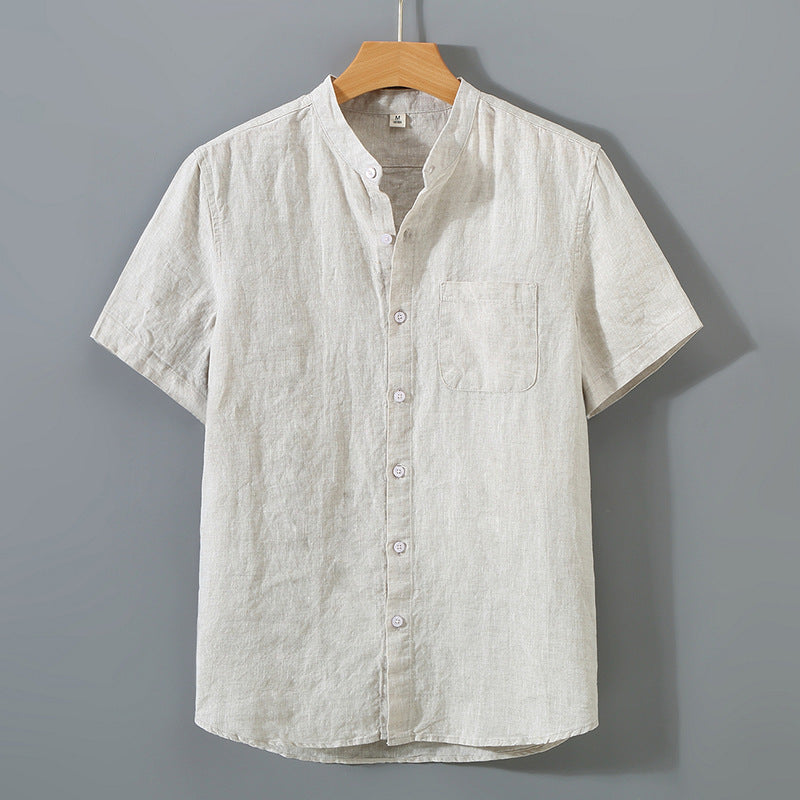 Prague Short Sleeved Linen