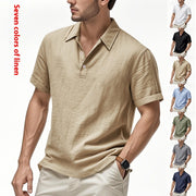 Thin Mens Knit Polo