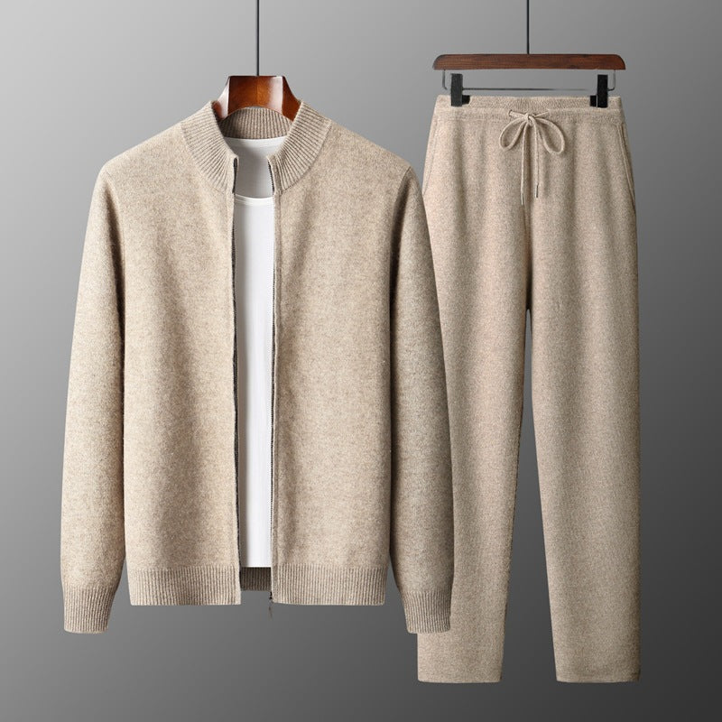 Benedict Wool Cardigan Set