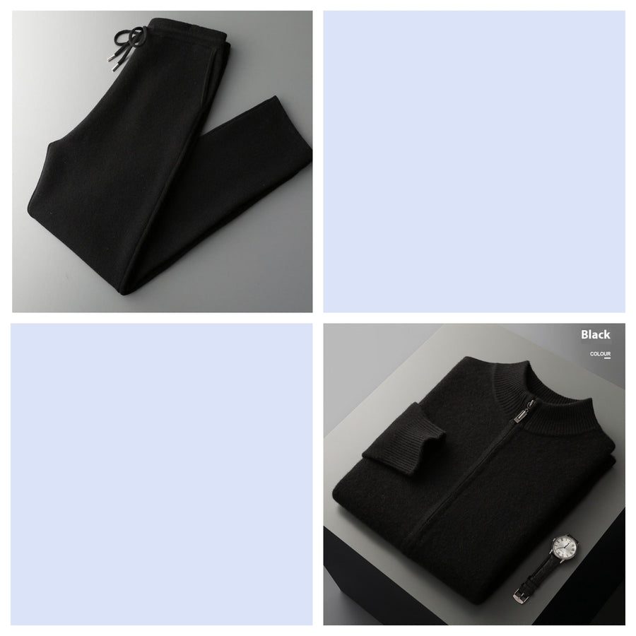 Benedict Wool Cardigan Set