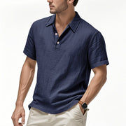 Thin Mens Knit Polo