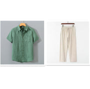 Prague Short Sleeved Linen