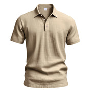 Thin Mens Knit Polo
